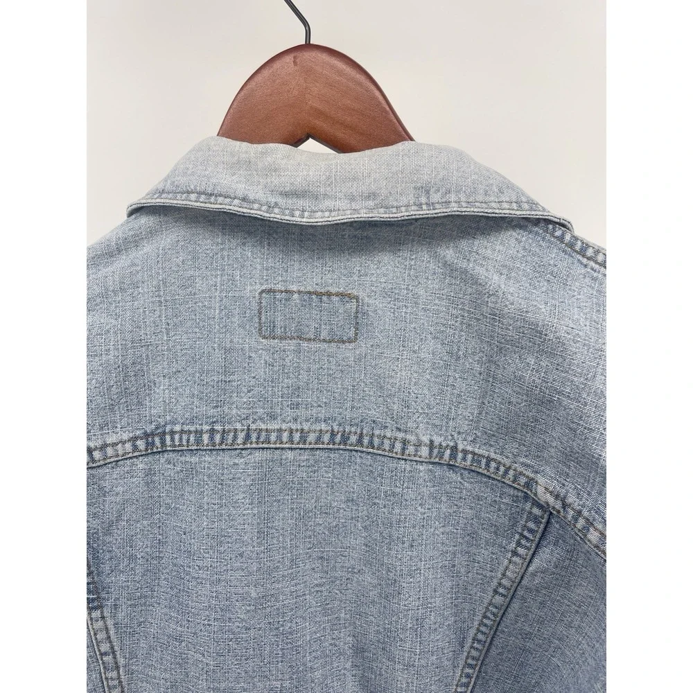 Vtg‎ D&G Dolce & Gabbana Denim Jacket Women XL Made In Italy Y2K Blue